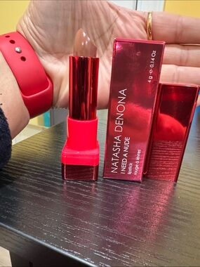 Natasha Denona “I Need A Nude” Lipstick - Warm Beige Nude BNIB